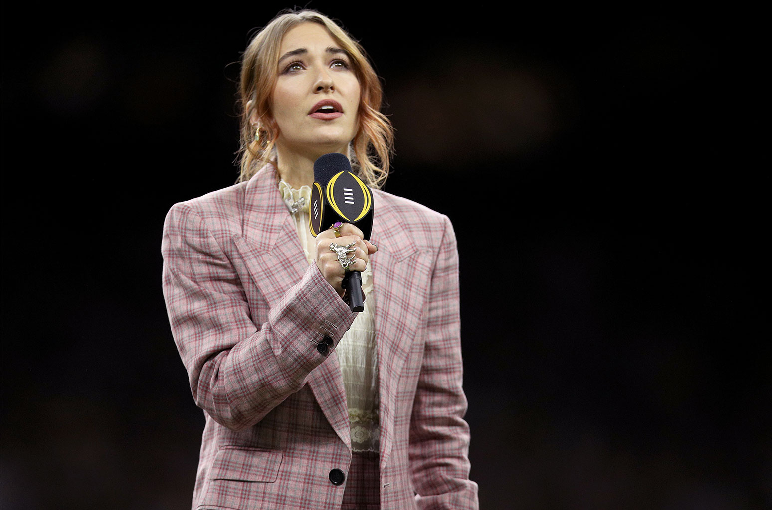 Watch Lauren Daigle's Moving National Anthem Performance at the College Football National Playoff