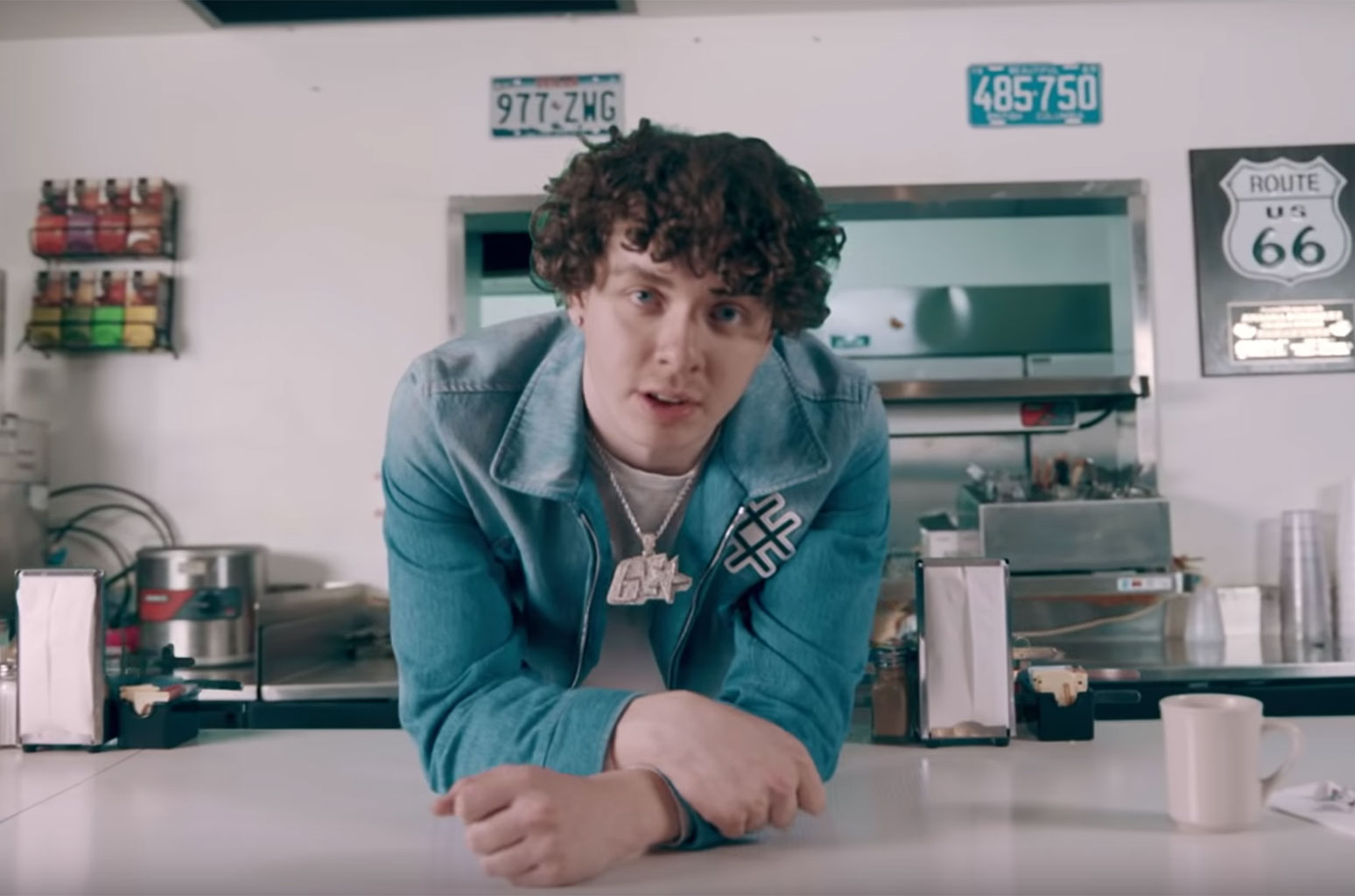 Jack Harlow Bounces Around the Diner in Cole Bennett-Directed 'Whats Poppin' Video: Watch