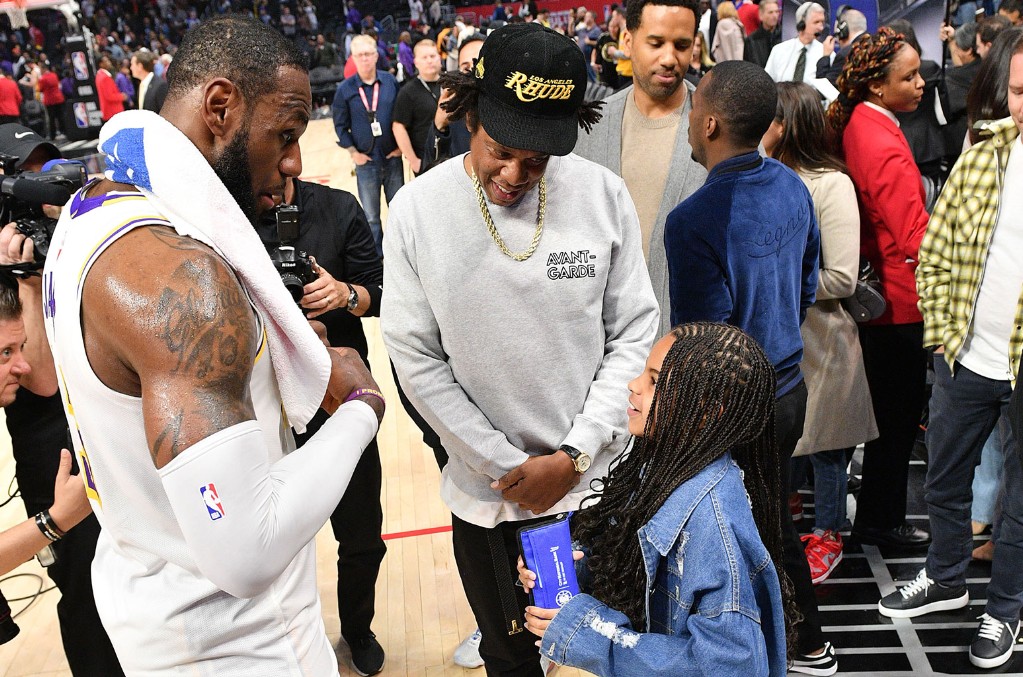 Jay-Z Punches Cool Dad Card, Gets Blue Ivy a LeBron James-Signed Basketball