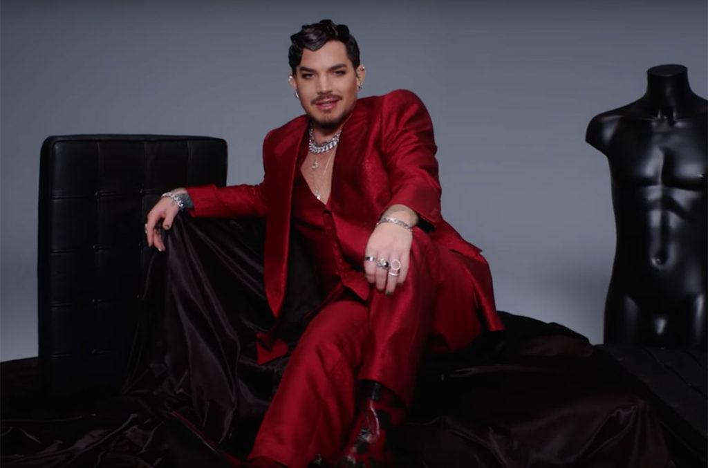 Adam Lambert Tailors Himself a Brand New Man in Campy 'Velvet' Video: Watch