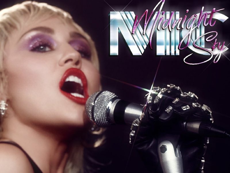 Miley Cyrus Goes ’80s Glam on ‘Midnight Sky’: Listen + Learn the Lyrics