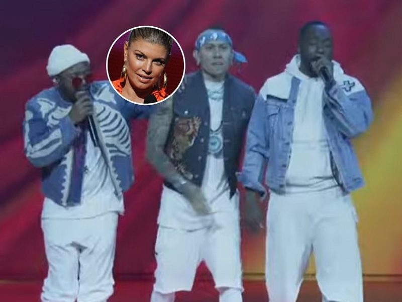 Black Eyed Peas Bring Glowing Genitals to VMAs Stage, Fergie Mercifully Absent
