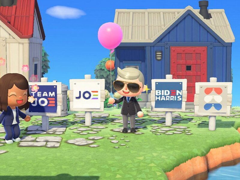 Joe Biden and Kamala Harris Are Now Campaigning in ‘Animal Crossing’