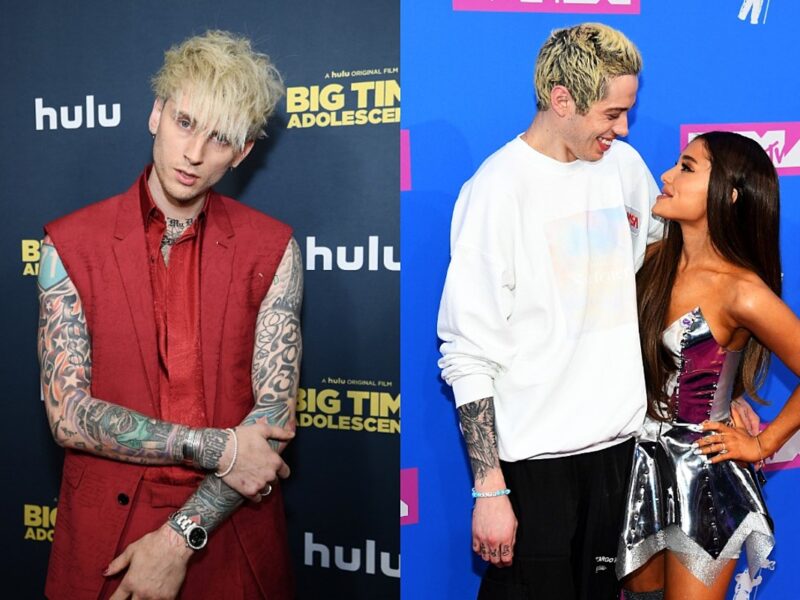 MGK Was Staying at Ariana Grande and Pete Davidson’s Apartment When Pete’s BDE Went Viral