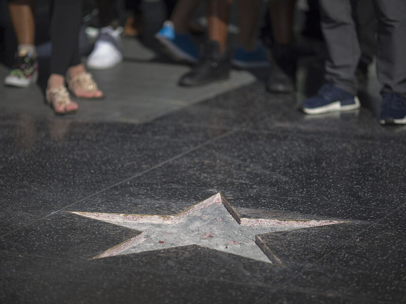 Donald Trump’s Walk of Fame Star Smashed By Man in Hulk Costume