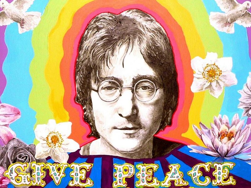 John Lennon: Revolutionary Man As Political Artist
