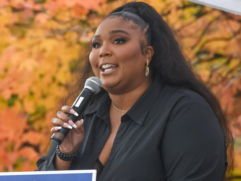 Lizzo Dressed Up as the Fly That Landed on Mike Pence’s Head for Halloween