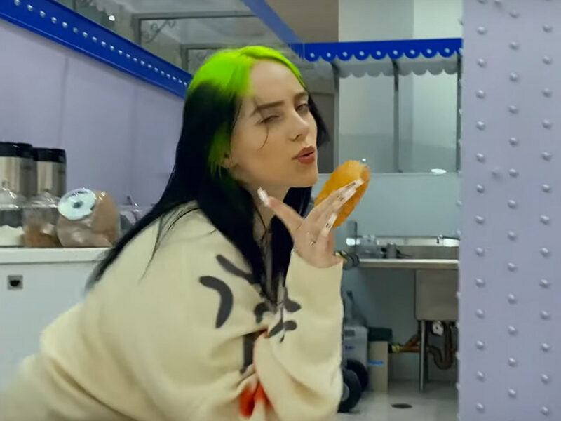 Billie Eilish Steals Chipotle In New Self-Directed Video ‘Therefore I Am’: WATCH