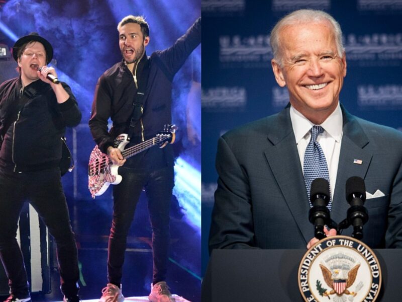 Fall Out Boy Has a Surprising Connection to Joe Biden