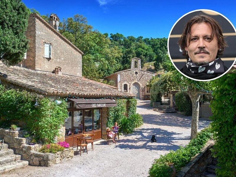 Take a Look Inside Johnny Depp’s French Village, Soon to Be Back on the Market (PHOTOS)