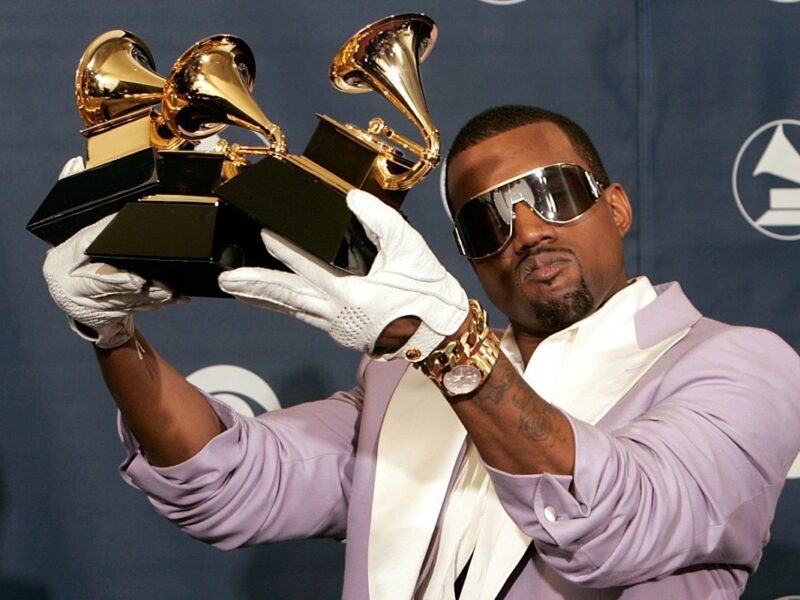 Kanye West Just Won Another Grammy 6 Months After Peeing on One of His Grammy Awards