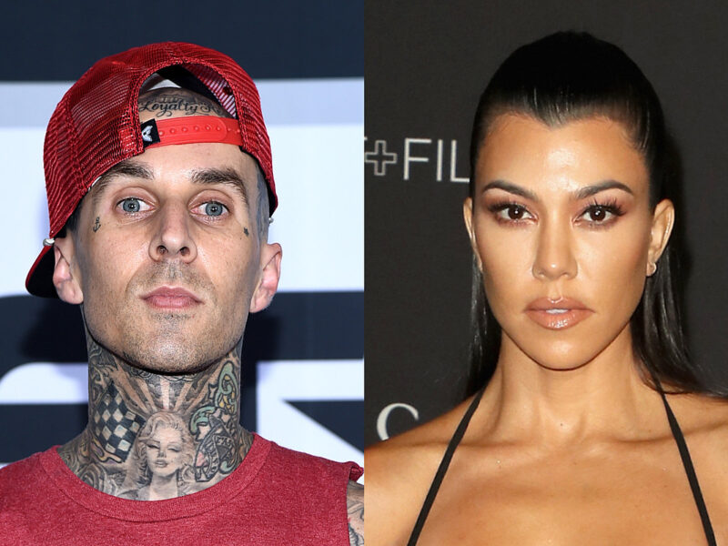 Travis Barker Gets Girlfriend Kourtney Kardashian’s Name Tattooed on Him