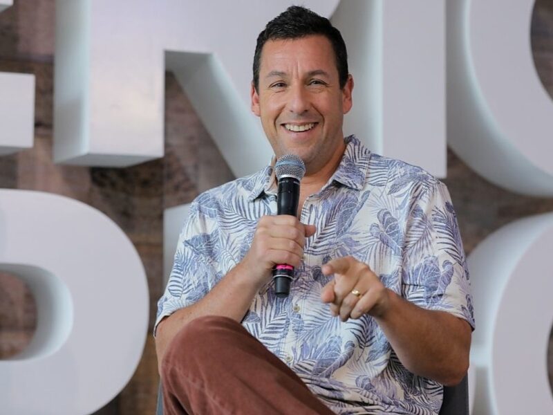 Adam Sandler Reunites With Viral TikTok Hostess for Milkshake Monday