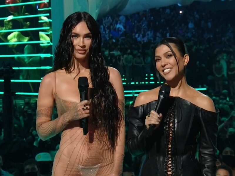 Megan Fox and Kourtney Kardashian Shouted Out Their Future Pop-Punk ‘Baby Daddies’ at the 2021 VMAs