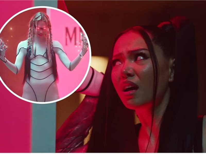 TikTok Star Bella Poarch and a Cyborg Grimes Battle It Out in ‘Dolls’ Video: WATCH