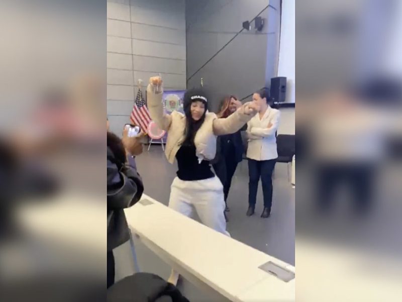 Cardi B Performs at NYPD Event for Community Service – Watch