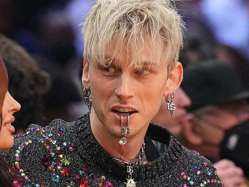 WATCH: Machine Gun Kelly Got Electrocuted During Performance