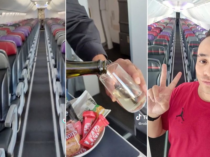 Man Books Birthday Trip, Is Only Passenger on Flight (VIDEO)