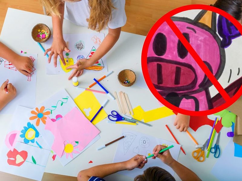 Child’s ‘NSFW’ Pig Drawing Deemed ‘Inappropriate’ by School: PIC