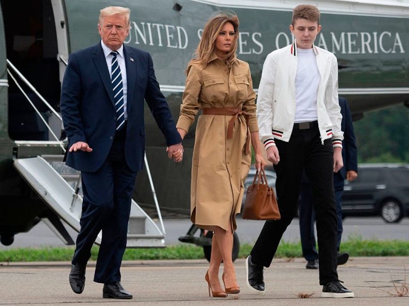 Melania Trump ‘Protective’ of Son Barron Amid Donald Legal Woes