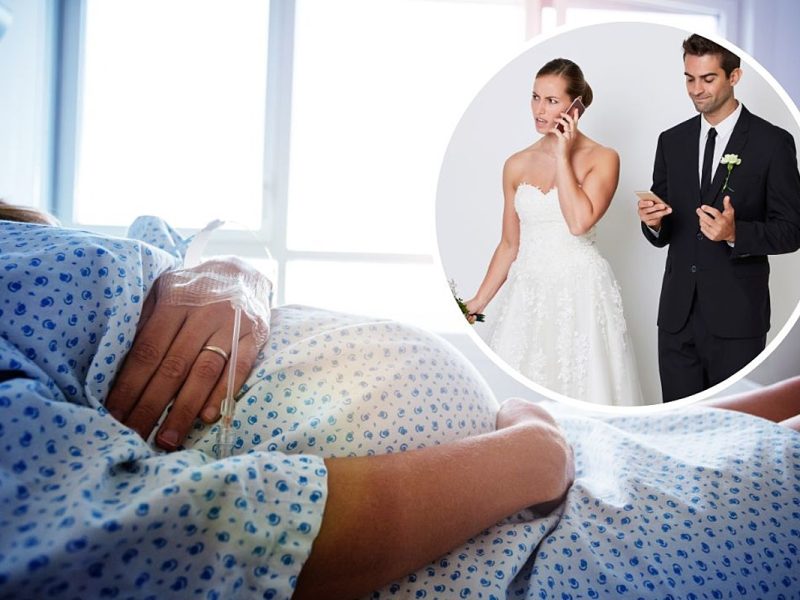 Man Furious After Sister-in-Law Goes Into Labor During Wedding