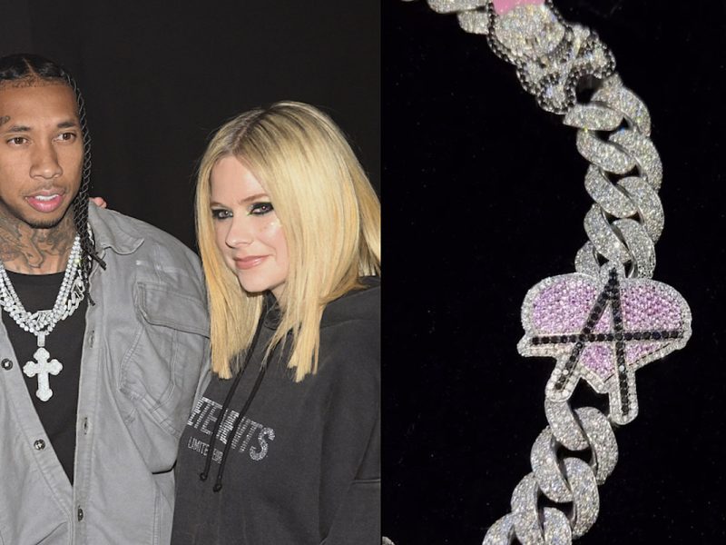 Tyga Spends $80,000 on Diamond Chain for Avril Lavigne: Report
