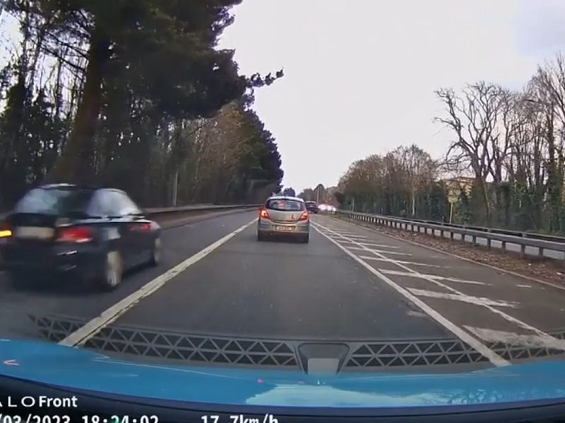 Impatient BMW Driver Gets Instant Karma After Using Bus Lane