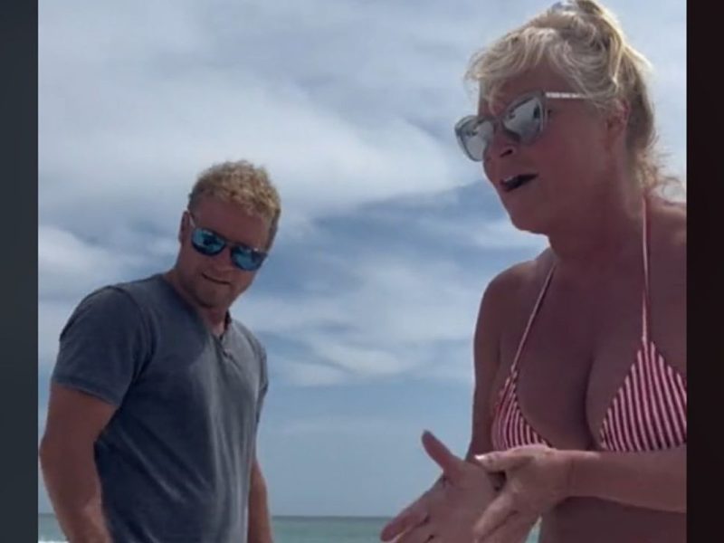 TikTok Allegedly Shows Backstreet Star’s Wife in Beach Argument