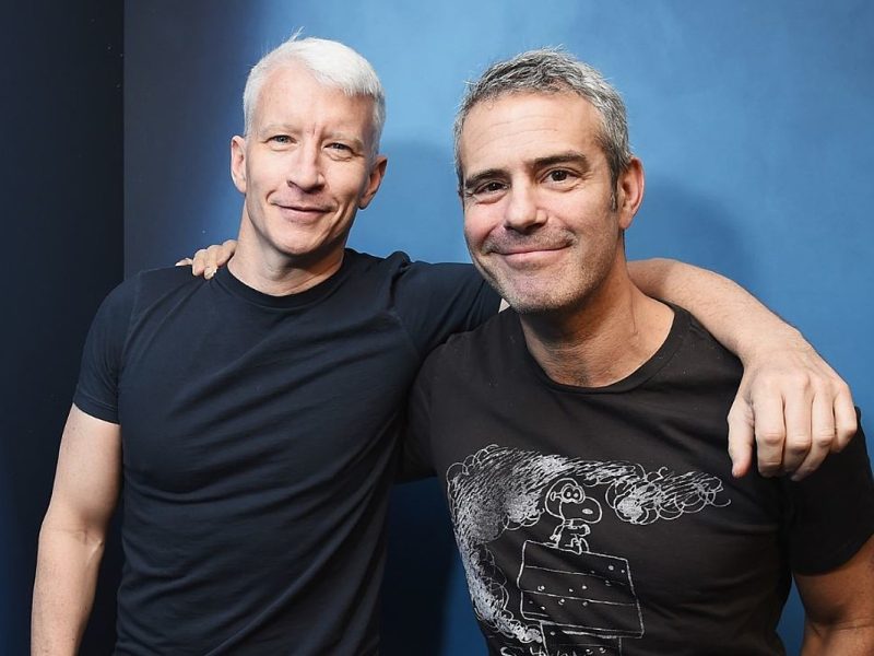 Andy Cohen Wants to Have a Threesome With Anderson Cooper