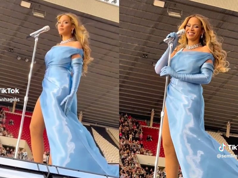 Beyonce Gives Bombastic Side Eye to Extra Loud Singing Fan