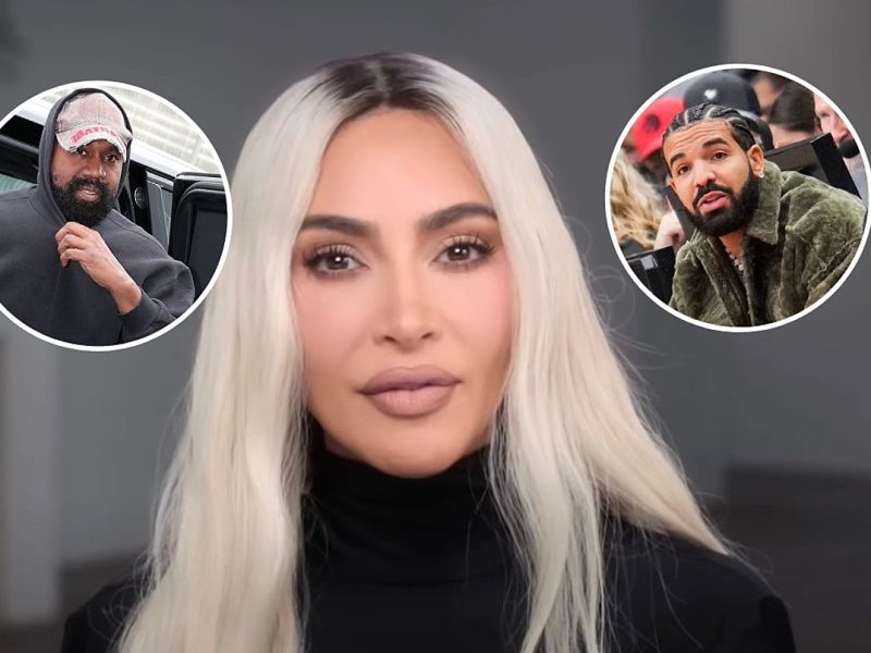 Kim Kardashian Accuses Kanye West of Starting Drake Affair Rumor