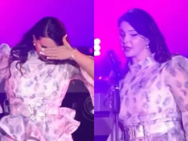 Lana Del Rey Pauses Concert to Look For Missing Vape: WATCH