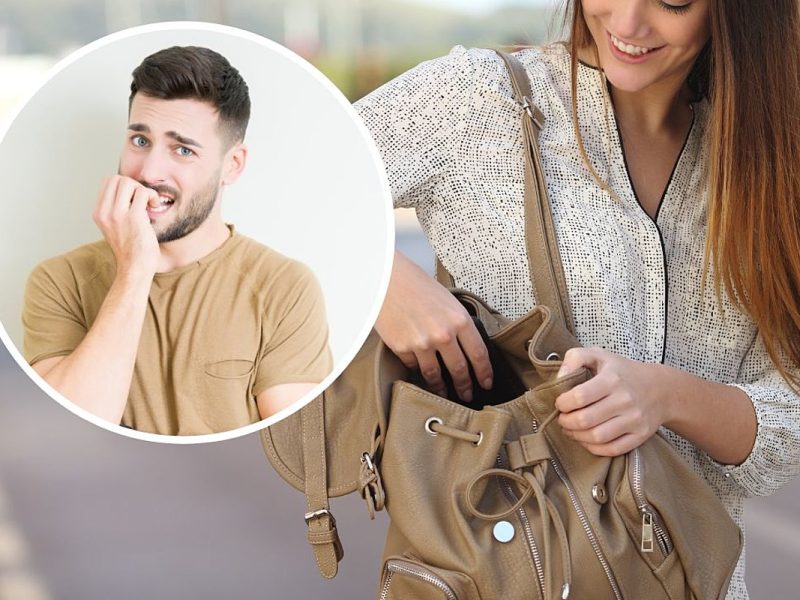 ‘Fragile’ Man Refuses to Hold Wife’s Heavy Purse