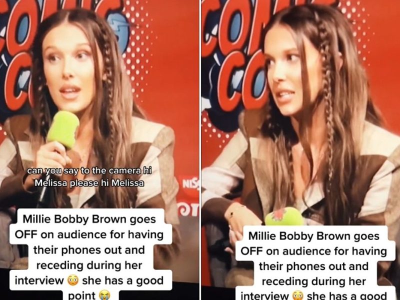 Millie Bobby Brown Fans Torn After Star Slams Phone Use at Con