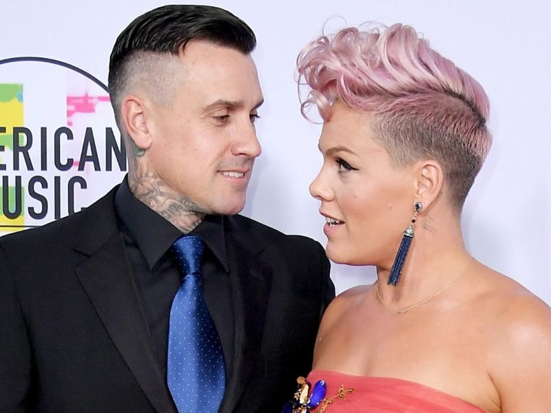 How Carey Hart Feels About Pink Writing Songs About Him