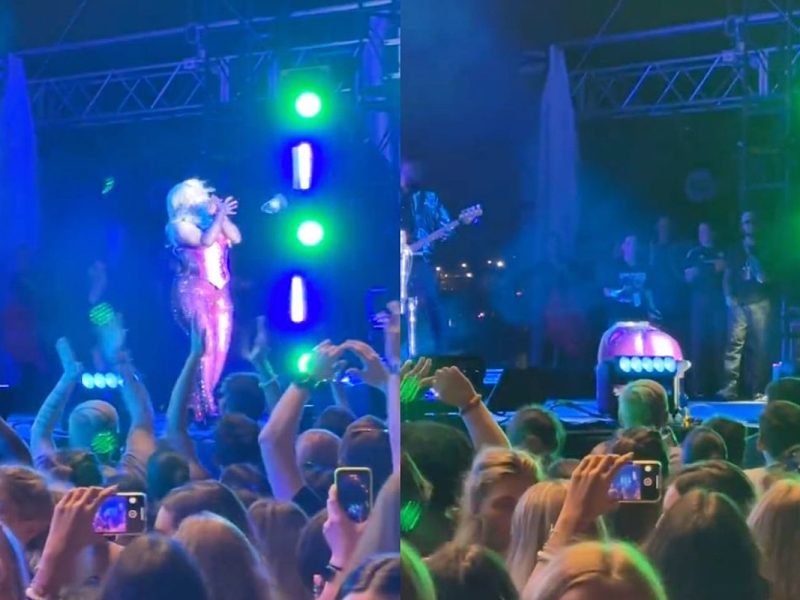 Bebe Rexha Hit in the Head by Cell Phone Thrown by Concertgoer