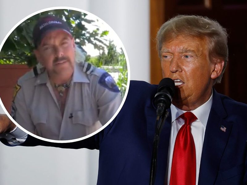 Joe Exotic Wouldn’t Pardon Donald Trump if Elected President