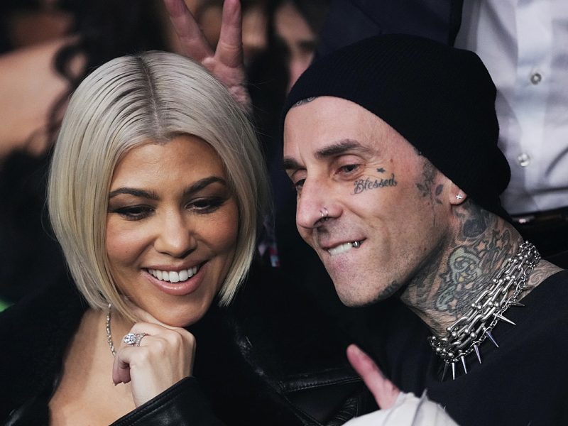 Travis Barker + Kourtney Kardashian Reveal Gender of Their Baby