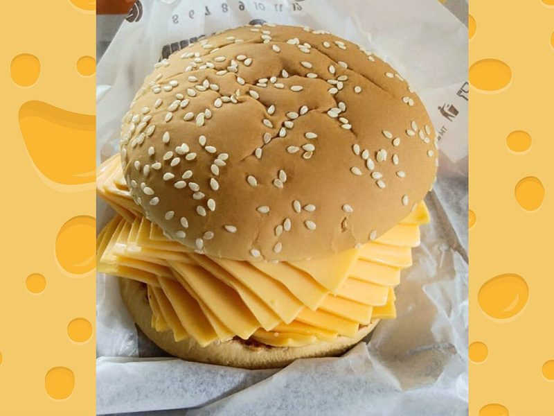 New Burger King Sandwich Is Just a Bunch Of Cheese