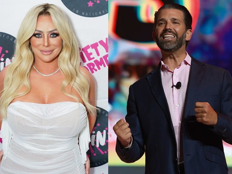 Aubrey O’Day Says She & Trump Jr. Had Sex in ‘Gay Club Bathroom’