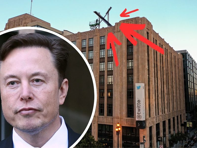 Elon Musk’s X Sign Atop Former Twitter HQ Upsets Neighbors