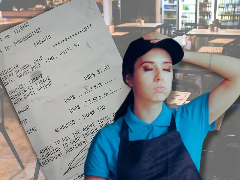 Jerk or Generous? Internet at Odds Over Misleading Restaurant Tip