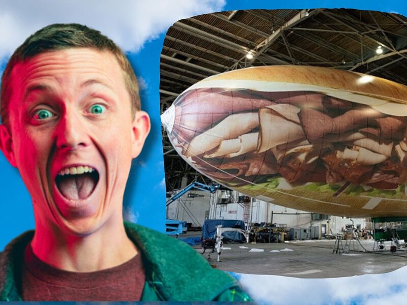 Subway Wants You to Eat Its Sandwiches Flying on a Blimp