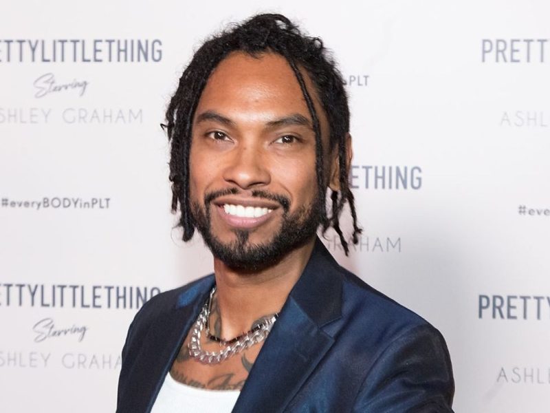 Miguel Hangs From Back Piercings During Performance