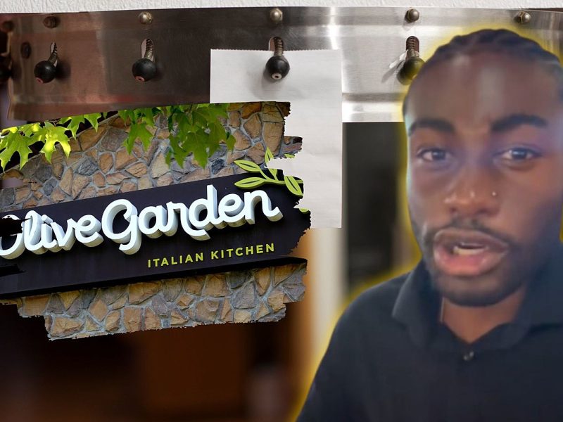 Server Begs Customers to Eat at Olive Garden in Viral Tiktok