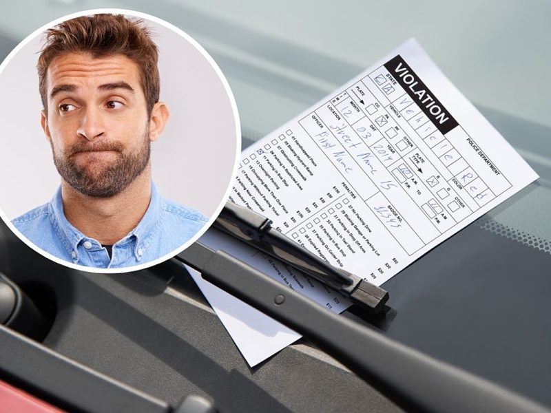Man Demands Friend Split Ticket After Parking Illegally