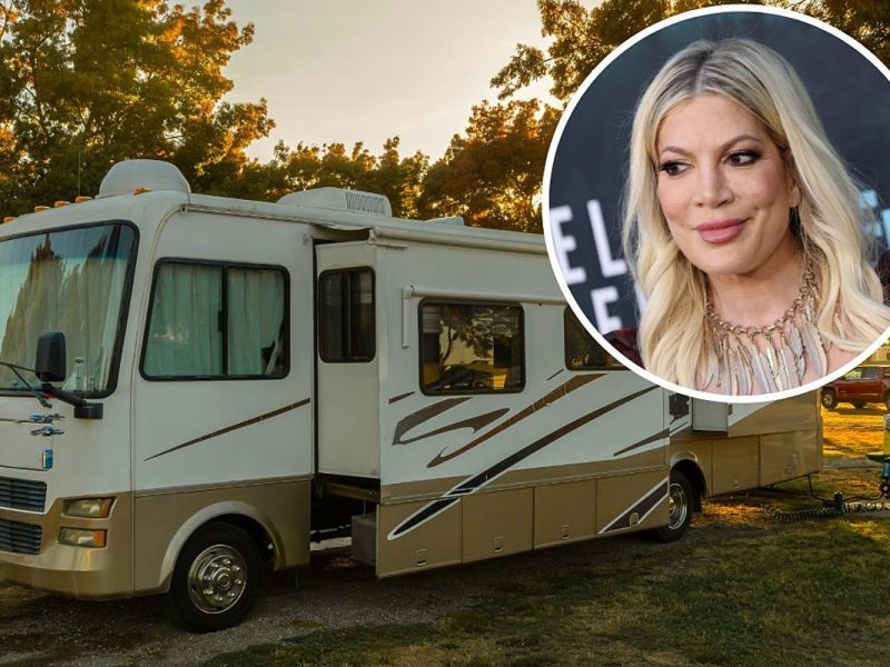 Tori Spelling Reportedly Staying in RV Amid Mold, Money Problems