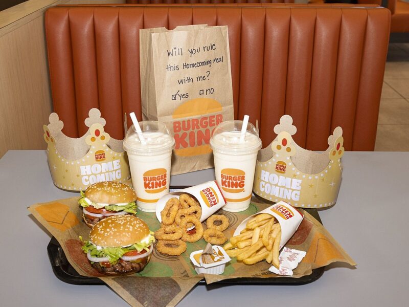 Burger King Wants You to Celebrate Homecoming at Its Restaurants