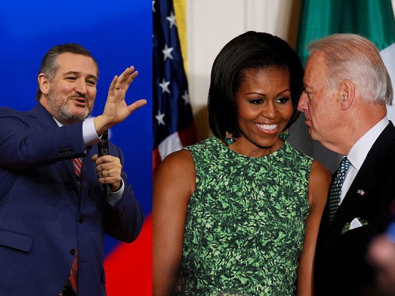 Ted Cruz Claims Michelle Obama Could Replace Joe Biden in 2024