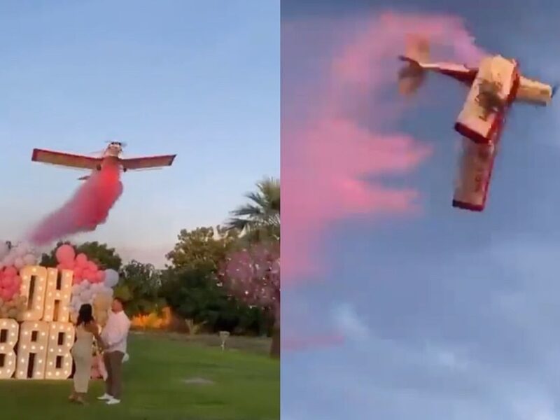 Pilot Dies in Baby Gender Reveal Stunt Gone Wrong